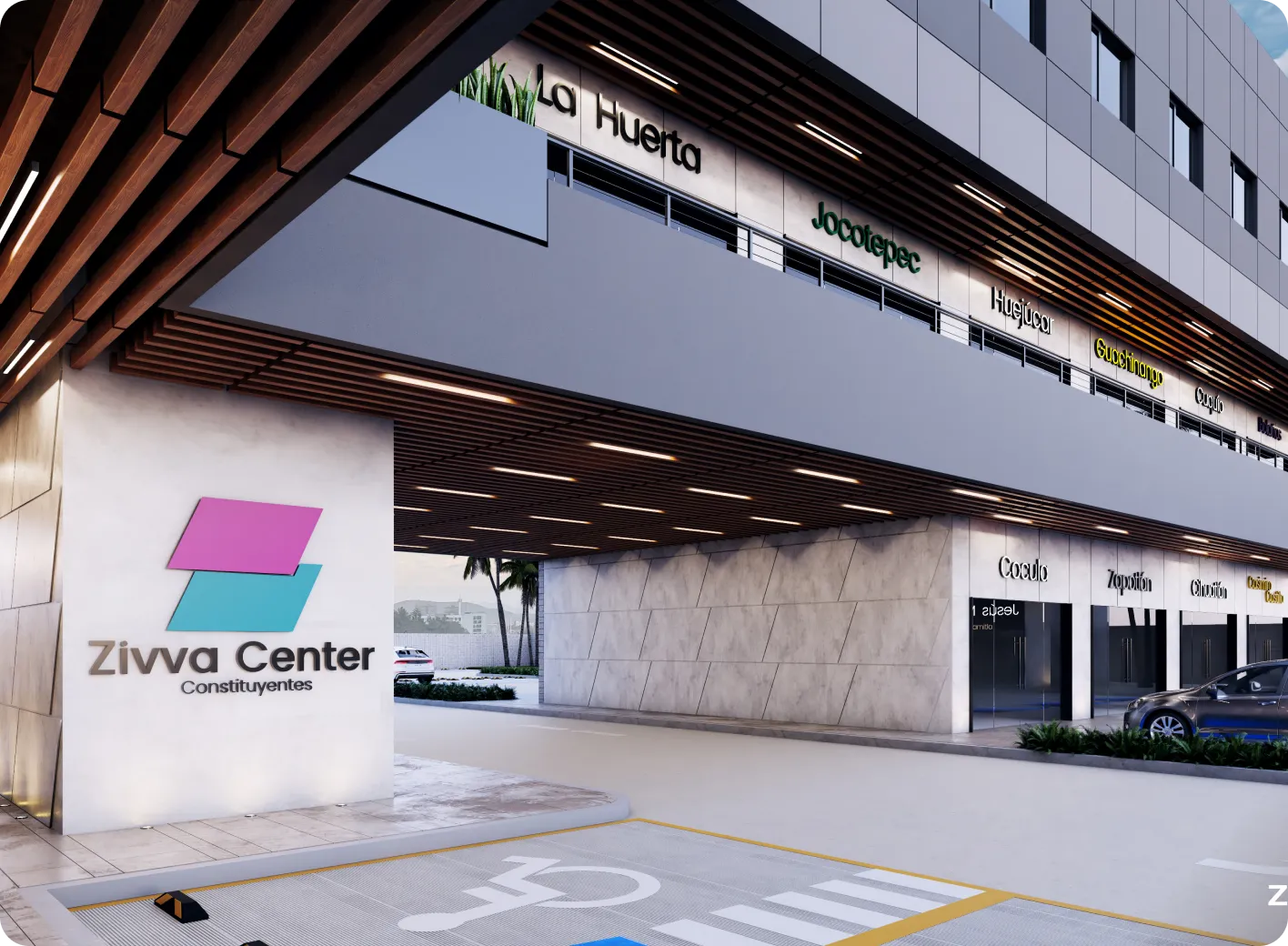 Locales comerciales disponibles en Zivva Center